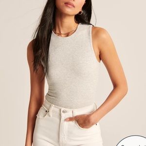 Abercrombie & Fitch double layer bodysuit